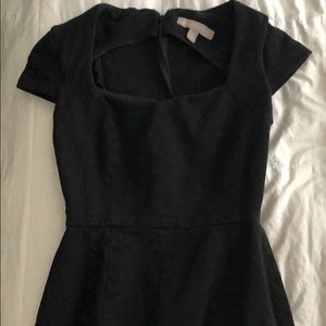 Black form hugging dress 👗